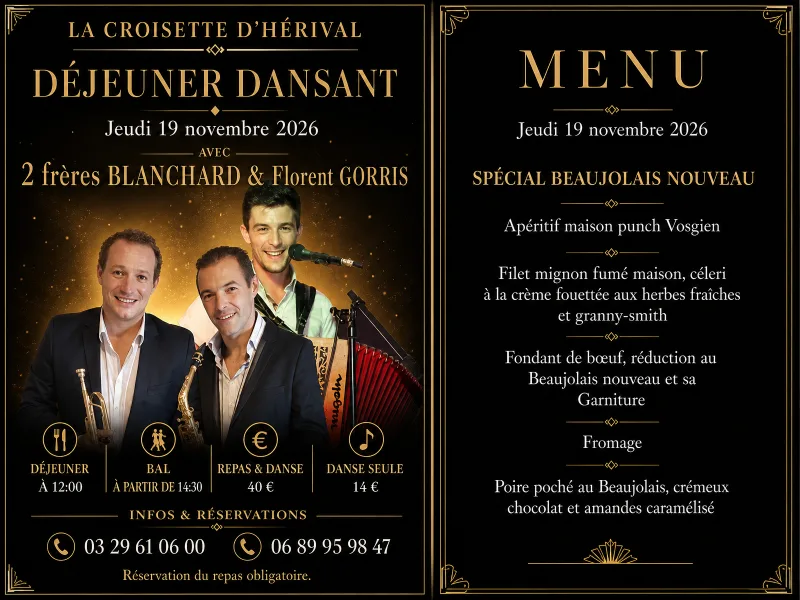 Beaujolais nouveau — 2 frères Blanchard & Florent Gorris
