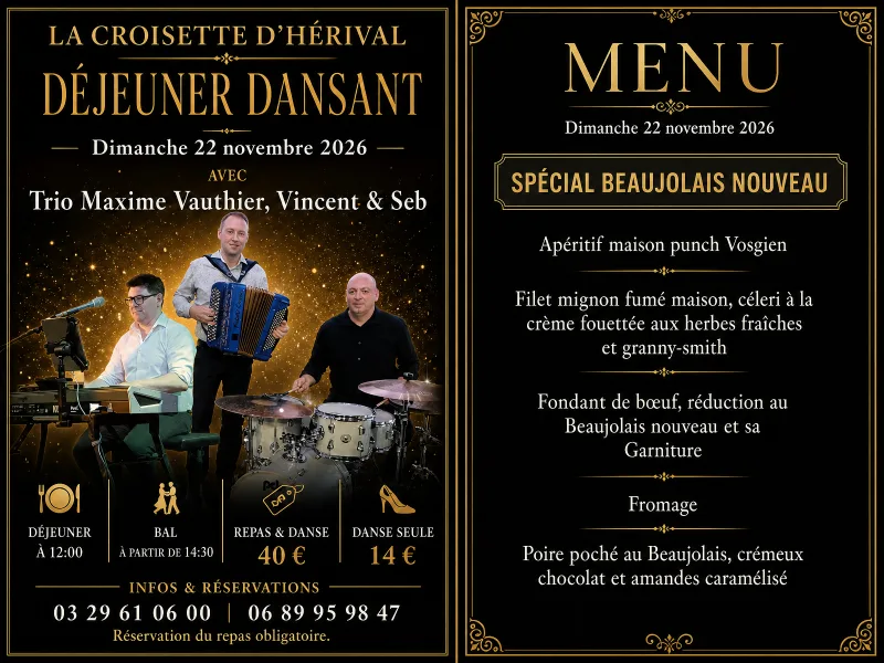 Beaujolais nouveau — Trio Maxime, Vincent & Seb